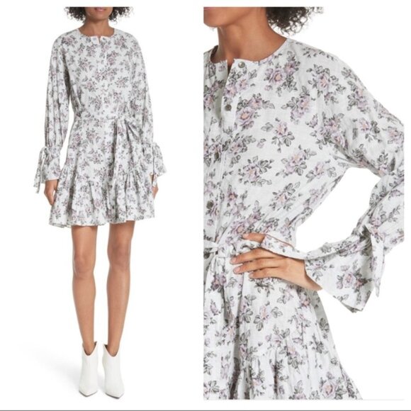 La Vie Rebecca Taylor Dresses & Skirts - LA VIE REBECCA TAYLOR Veronique Ruffle Dress 0262